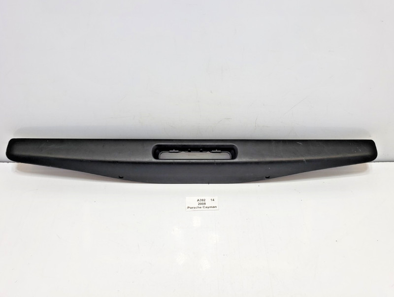 ✅ 2005-2012 OEM Porsche Cayman 987 Front Left Driver Door Sill Plate Black *