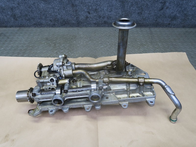 14-17 RANGE ROVER SPORT L494 3.0L ENGINE OIL PUMP WINDAGE OIL BAFFLE 45k MILES