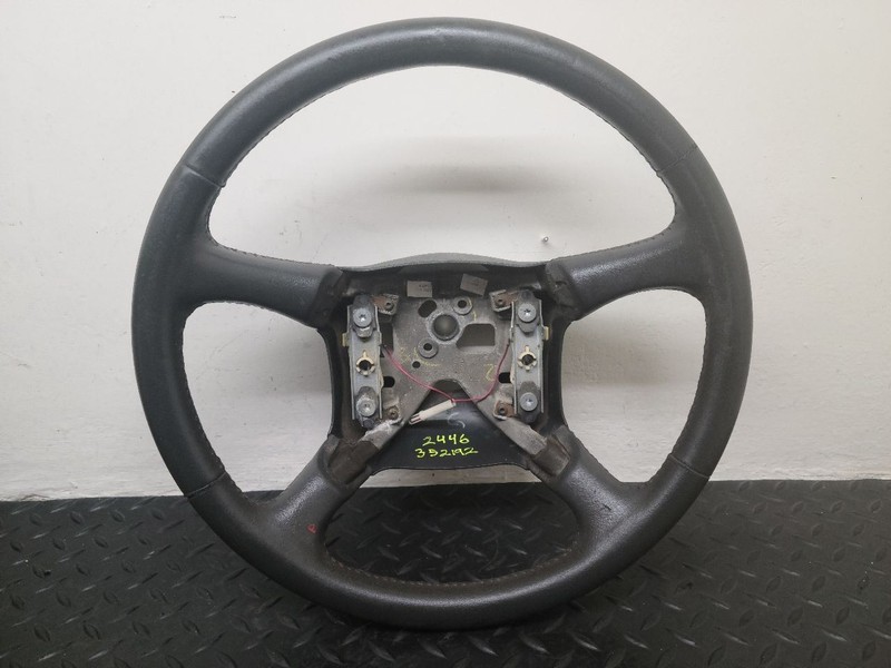 98-00 Chevrolet Tahoe Steering Wheel Leather Graphite OEM 15767605