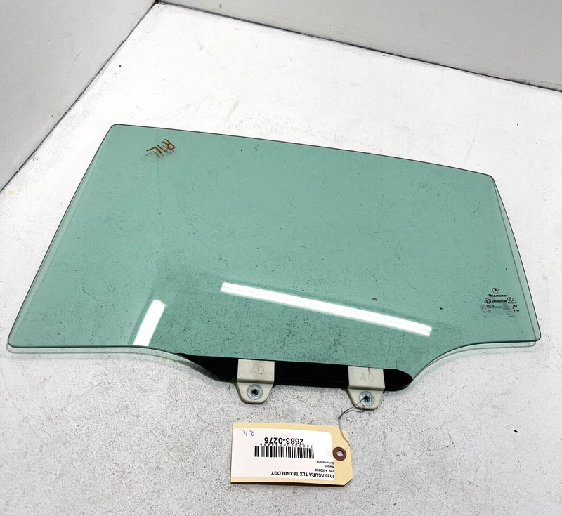 2015-2020 ACURA TLX Rear Left Driver Side Door Window Pilkington Glass OEM