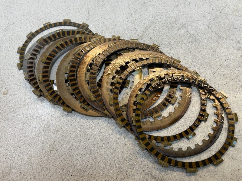 24 KAWASAKI NINJAEX 650 EX650 CLUTCH METAL PLATES FRICTION PLATES