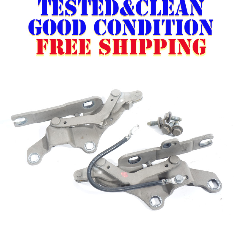 2007 - 2011 BMW 328XI 328I E90 HOOD BONNET HINGE LERF & RIGHT SET OF 2 OEM