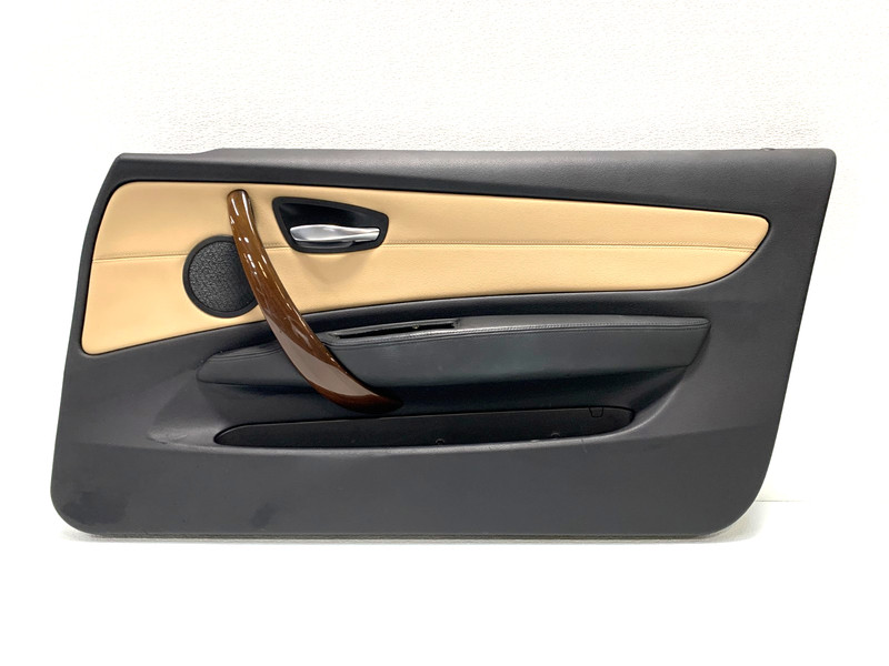 11-13 BMW 135i 128i E82 RIGHT PASSENGER DOOR PANEL BOSTON BEIGE OEM #A0.09