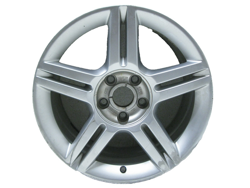 04-09 AUDI B7 A4 RIM WHEEL 5 DOUBLE SPOKE OEM 7.5 17" ET 45 8E0601025 090722 1