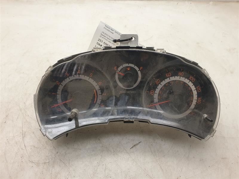 11-13 SCION XD SPEEDOMETER INSTRUMENT CLUSTER ASSEMBLY