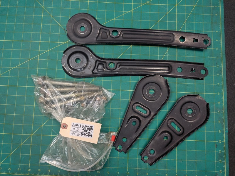 Rear Crossmember Brackets w/ Bolts Kit 2018 Acura TLX 50375-T2A-A01 2015 - 2020