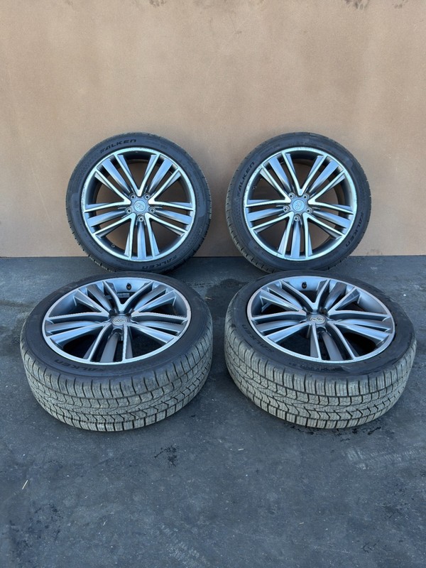 INFINITI Q50 2014-2024 OEM RIMS WHEELS TIRES SET OF 4 19X8.5"