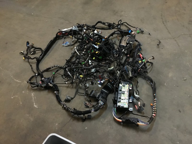 Jaguar XF 3.0L Body Loom Main Floor Interior Wire Wiring Harness 16 2016 |:Y