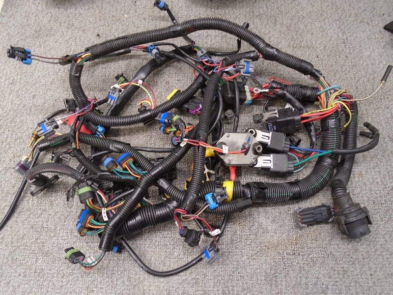 Used Engine Wire Harness Assy 892972A01 Fresh Water Mercury DFI200 HP Motor