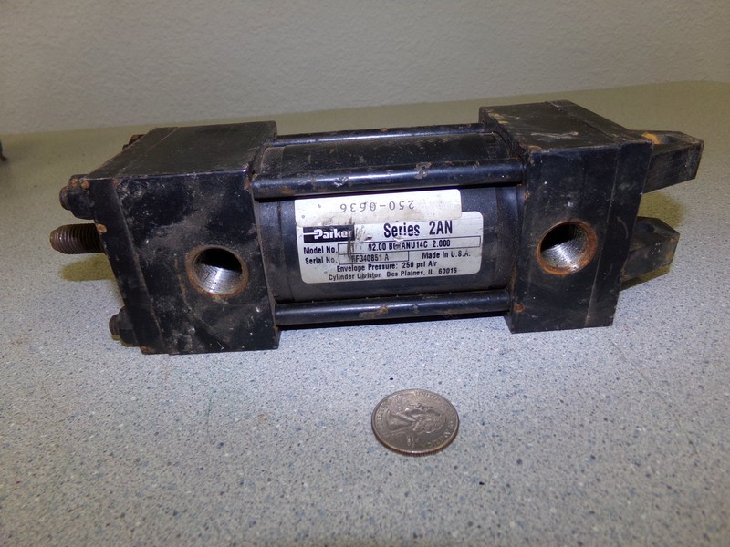 Parker 02.00ANU14C Cylinder Serie 2AN 250 PSI Air*FREE SHIPPING*