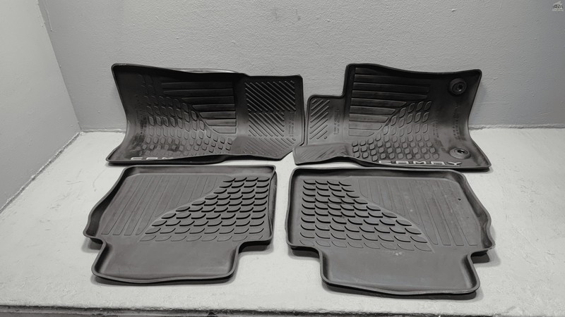 TOYOTA CAMRY ALL WEATHER INTERIOR FLOOR RUBBER COVER LINER MAT 2018-2024 OEM SET
