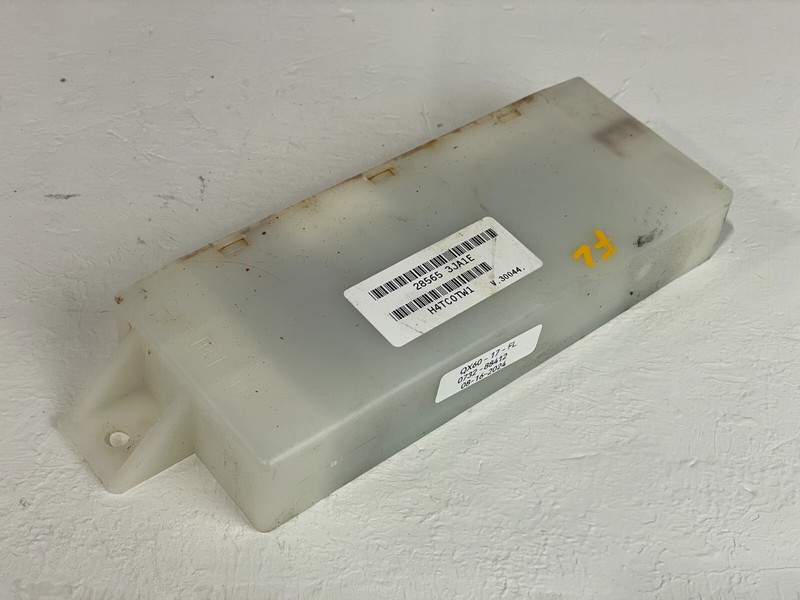 17-19 INFINITI QX60 FRONT LEFT DRIVER POWER SEAT CONTROL MODULE 285653JA1E 88412