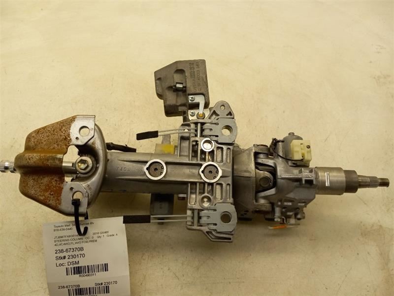 13-20 LEXUS GX460 4.6L 8CYL 4WD AT STEERING COLUMN ASSEMBLY