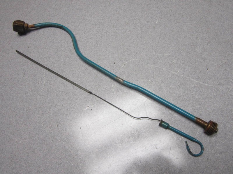 980614 OMC Ford V8 Stern Drive Oil Tube & Dipstick Oil Level Gauge C6TZ-6750-F