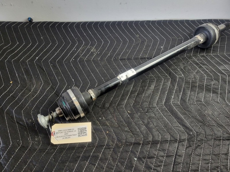 2019-2025 Bmw X4 30i Left Driver Rear Axle Shaft 2.0L AWD 2k OEM 33208695487