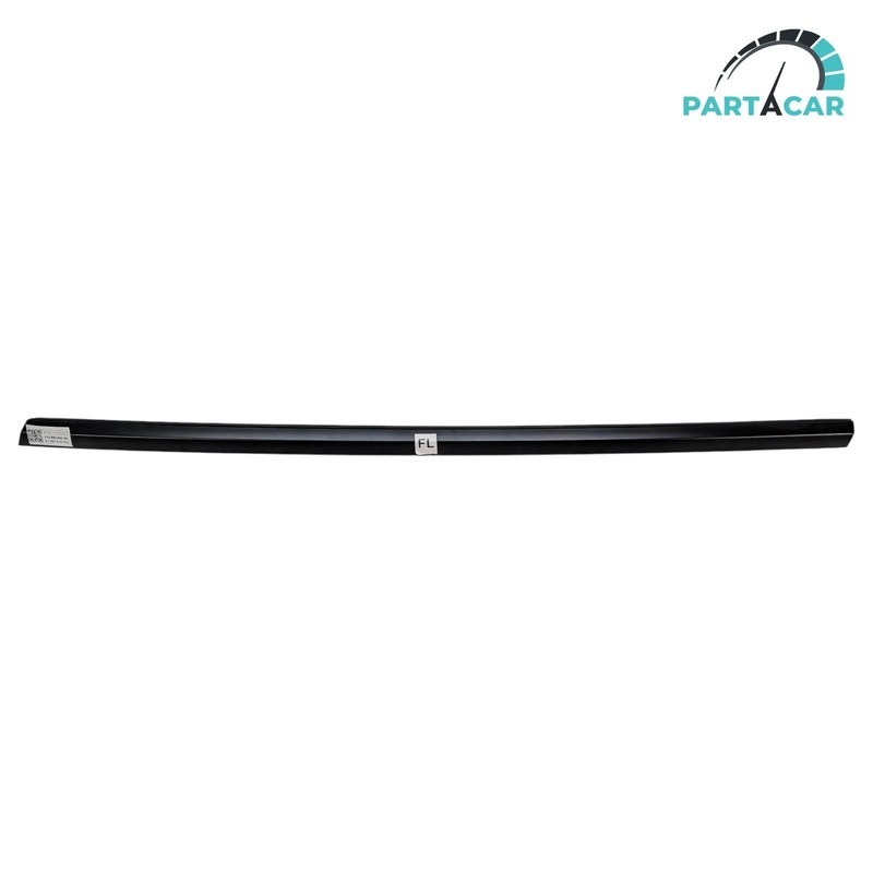 2024 2025 Tesla Model 3 Front Left Driver Door Window Black Belt Molding OEM
