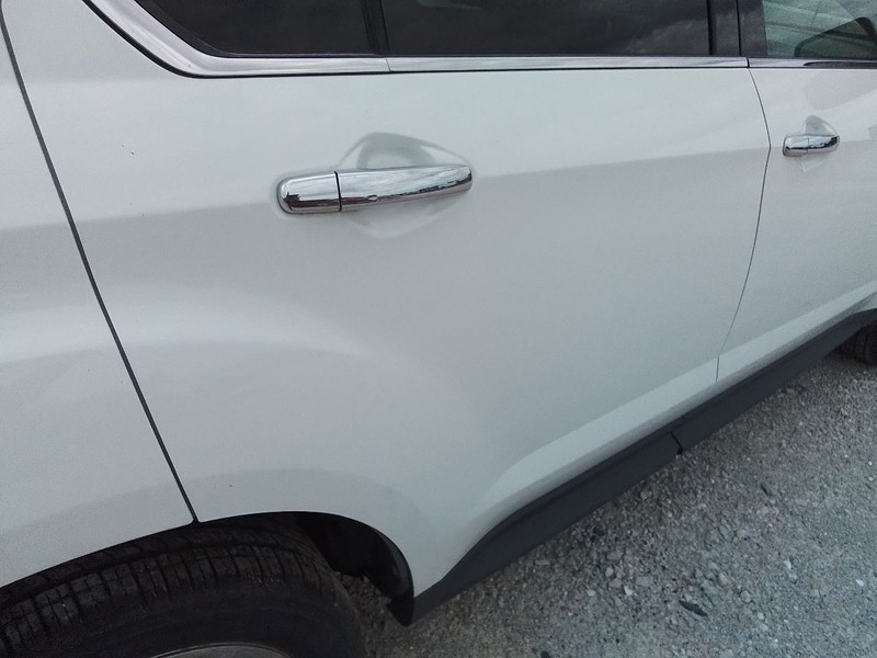 Passenger Rear Side Door With Privacy Tint Glass Fits 10-11 EQUINOX 3519575