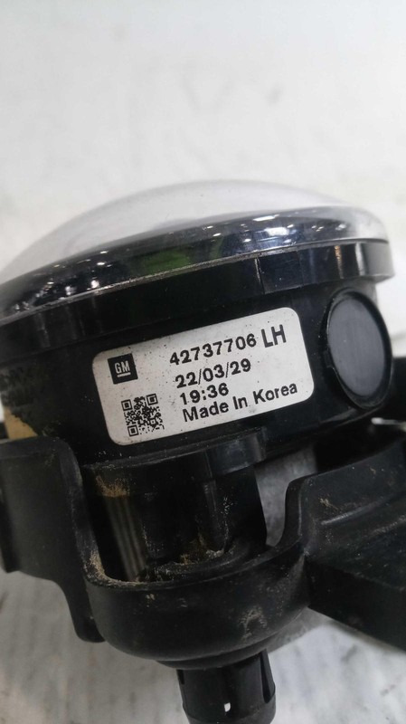 2022 Chevrolet Trailblazer Left Fog Light Assembly, Used, Red, 34K Miles