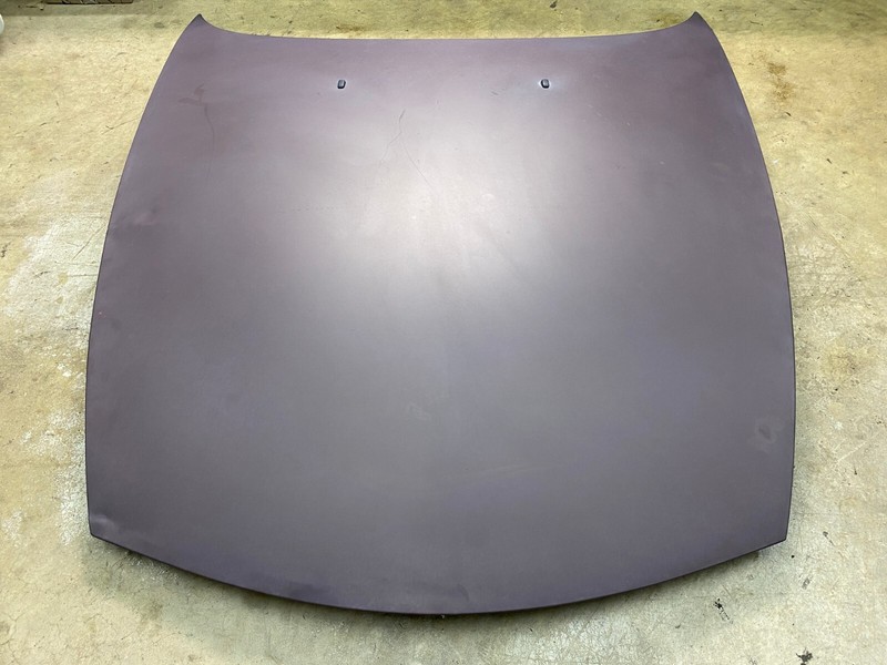 03-08 BMW E85 E86 Z4 Aluminum Engine Hood Bonnet Cover Panel Red Wrapped* OEM✅