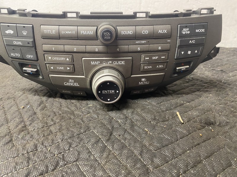 2008 HONDA ACCORD 3.5 EXL Control Panel Dash OEM