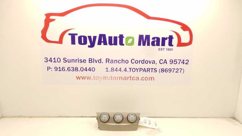 Temperature Control Manual Rotary Control Knobs Fits 07-09 CAMRY 96687
