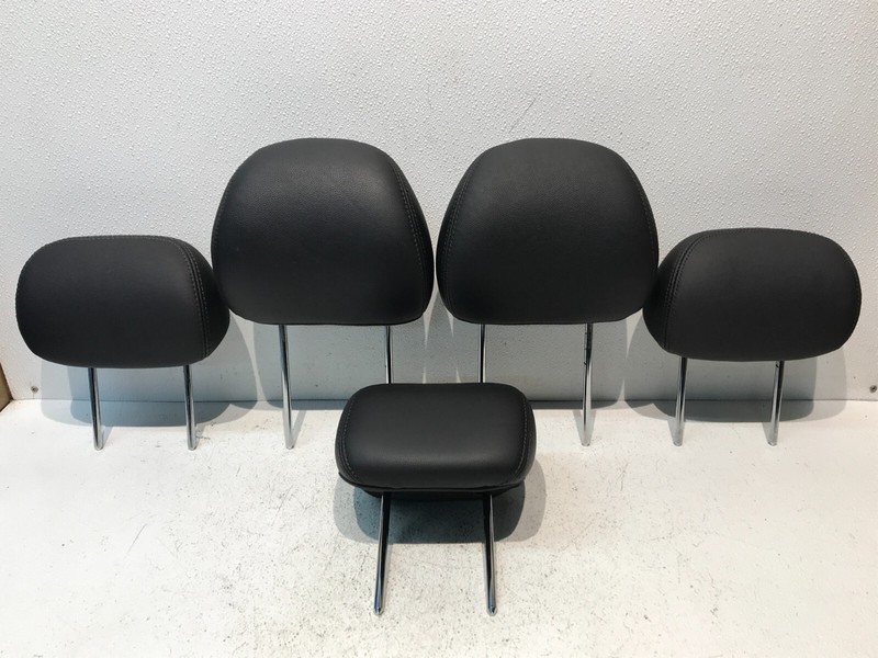 11-14 Hyundai Sonata Front Rear Left Right Middle Head Rest Set Leather OEM Set
