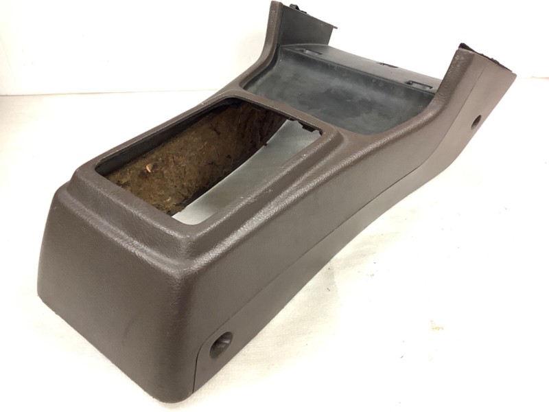 90-91 Accord Front Center Bare Console Shifter Lever Bezel Garnish Trim Brown OE
