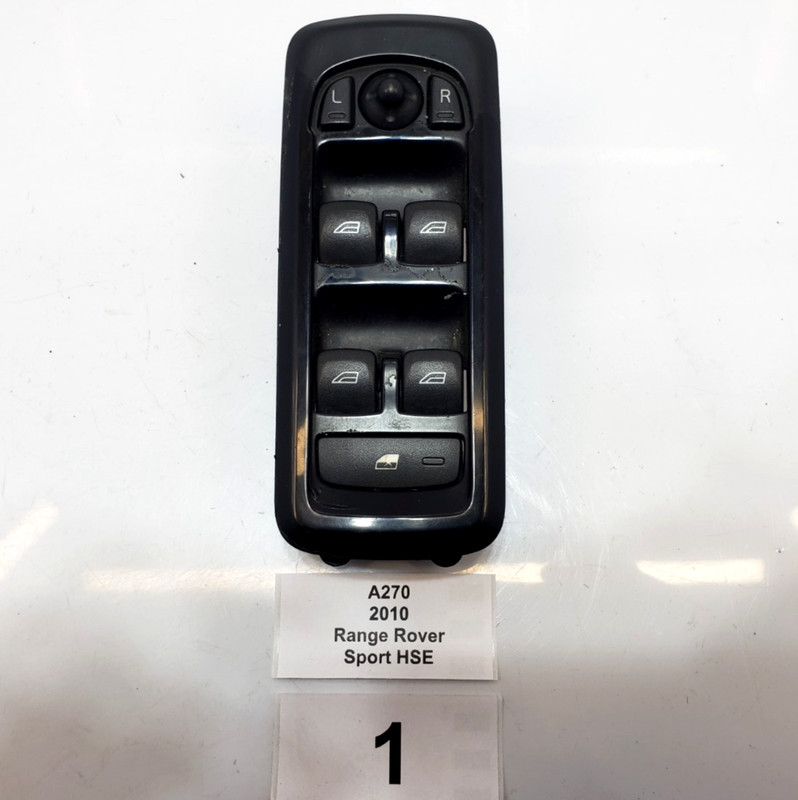 ✅ 10-16 OEM Range Rover Sport L320 Front Left Driver Master Power Window Switch