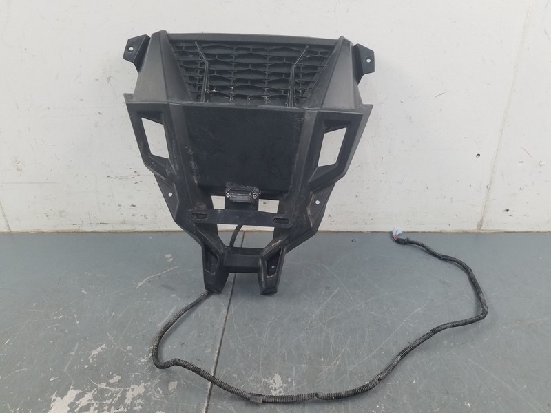 2022 Polaris RZR Turbo R 4 Rear Bumper / Plate Frame - Light588mi #3334 S8