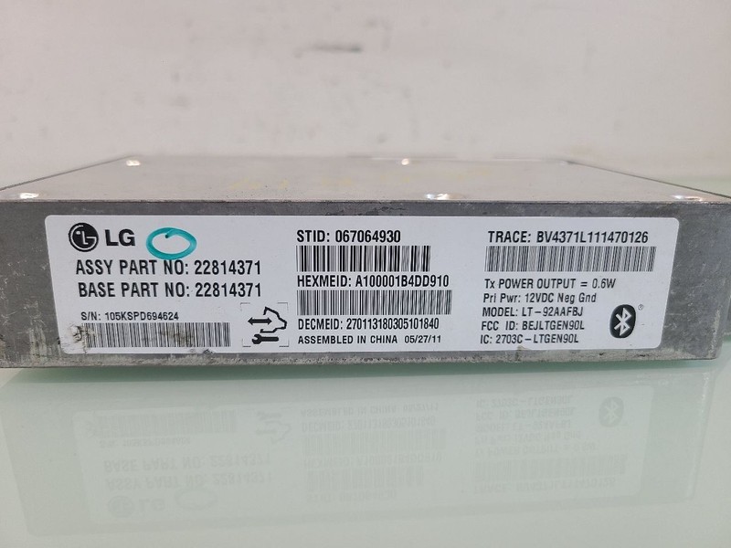 Chassis ECM Communication Onstar Opt UE1 Fits 12 EQUINOX 580185