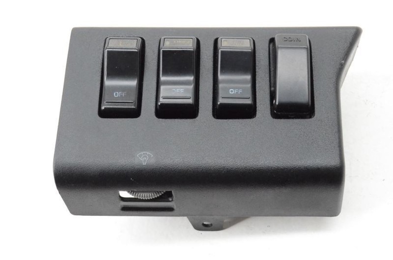 1986-1988 Toyota Supra MK3 7MGE Fog Cruise Dimmer and Defrost Control Panel