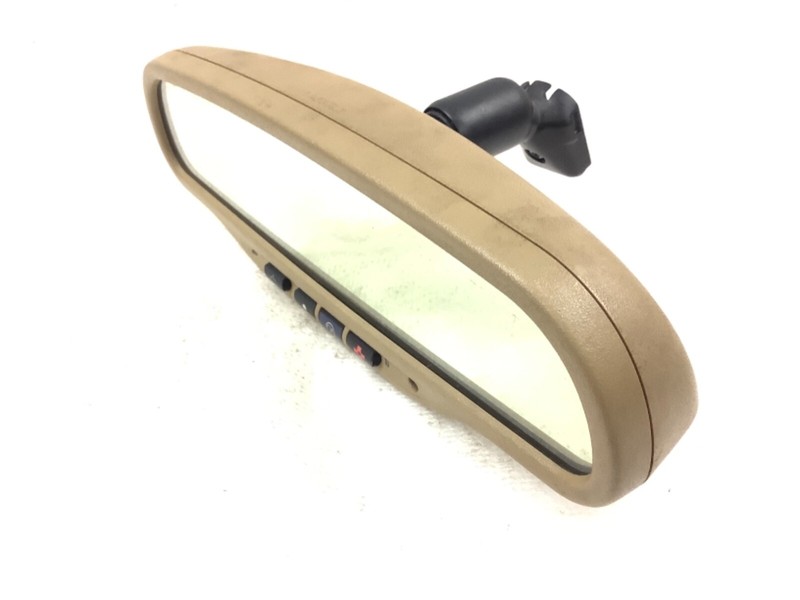 02-03 Acura RL Interior Rear View Mirror Inside Reflective Glass Used Black OEM