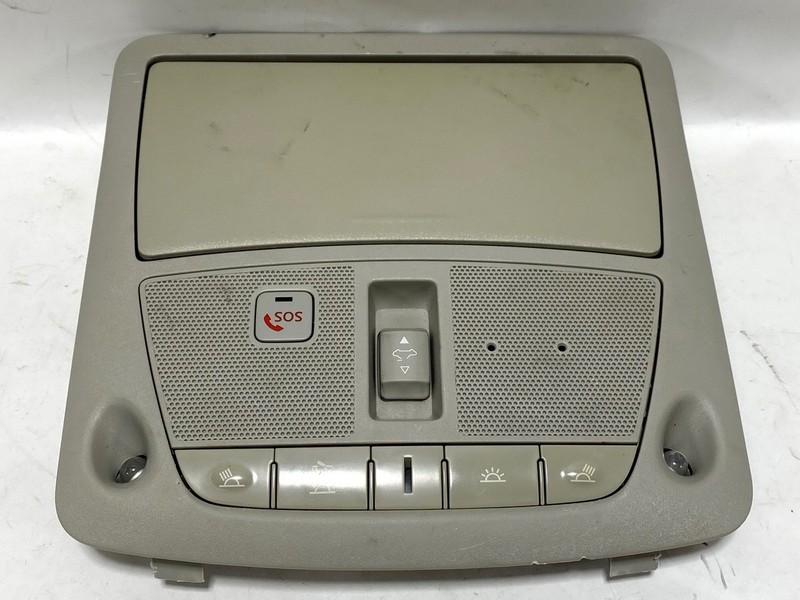 16-23 INFINITI Q50 UPPER ROOF CONSOLE INTERIOR MAP DOME LIGHT SUNROOF ASSY OEM
