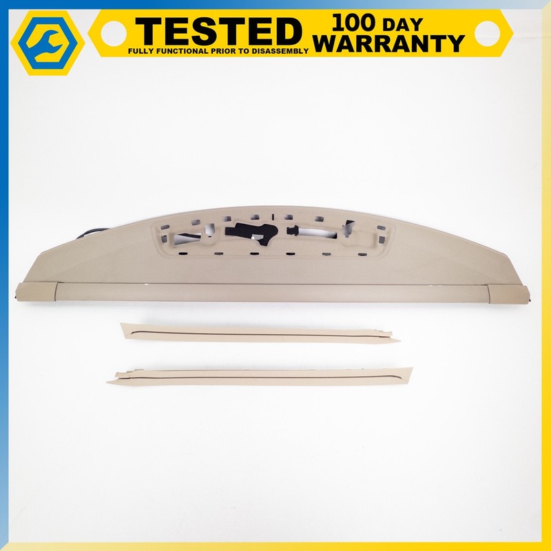 12-14 MERCEDES-BENZ CLS63 AMG REAR WINDOW SUN SHADE ROLLER BLIND W/ TRIM OEM