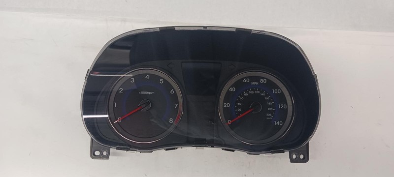 15-'17 HYUNDAI ACCENT Speedometer w/cruise control 62k miles OEM