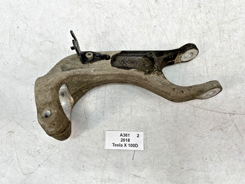 ✅16-21 OEM Tesla Model S X Front Right Passenger Strut Absorber Control Arm Fork