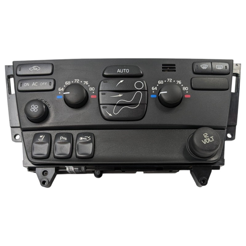 08 Volvo 60 Series Climate Controls Panel Part Number 30782695 Face Code HU-650