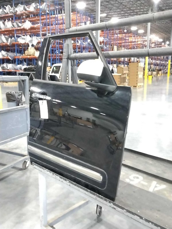 2016 FIAT 500 Right Front Door Black Used OEM 608987 60K Miles