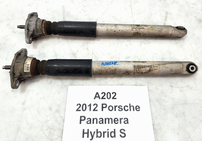 ✅ 10-13 OEM Porsche Panamera 970 Rear Left Right Suspension Shock Absorber SET
