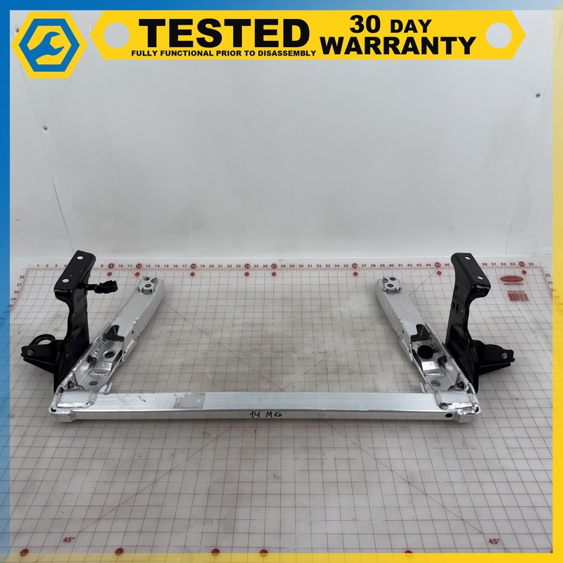 14-17 MASERATI GHIBLI FRONT THIRD LOAD PATH RAIL BAR SUBFRAME REINFORCEMENT OEM