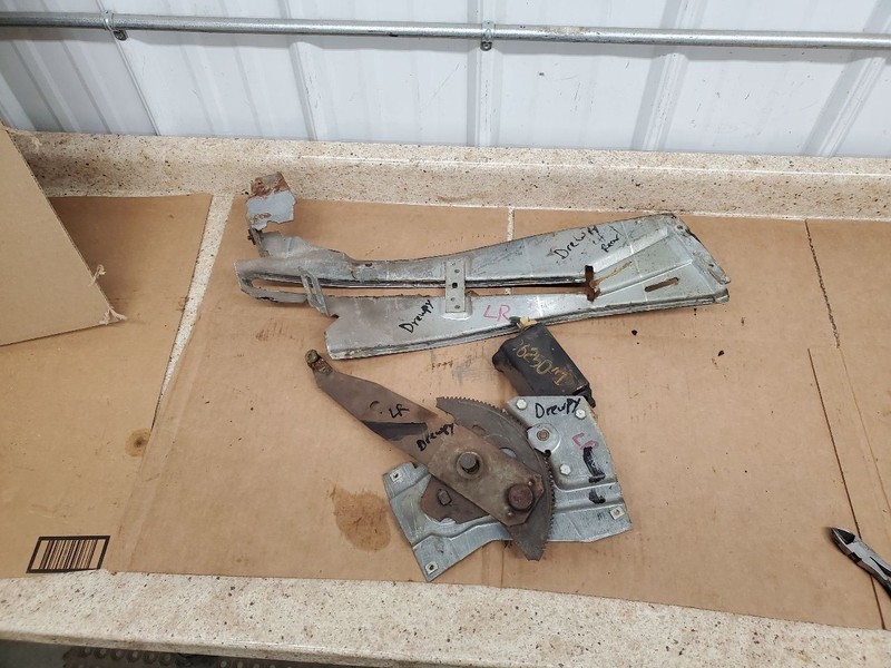 Driver Left Rear Window Regulator Electric HT Fits 71-76 BUICK 297271