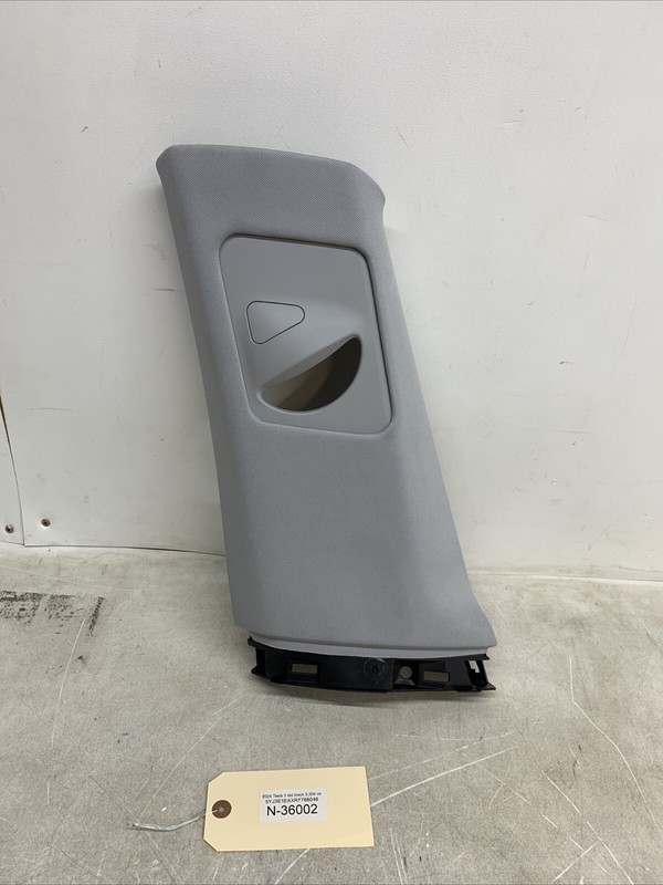 24-25 Tesla 3 Highland LH Upper B-Pillar Cover Trim Panel 1732285-22-E 36002 U6