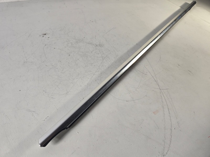 2010 2016 BMW 528i Left Driver Rear Door Outer Molding Trim OEM Aluminum