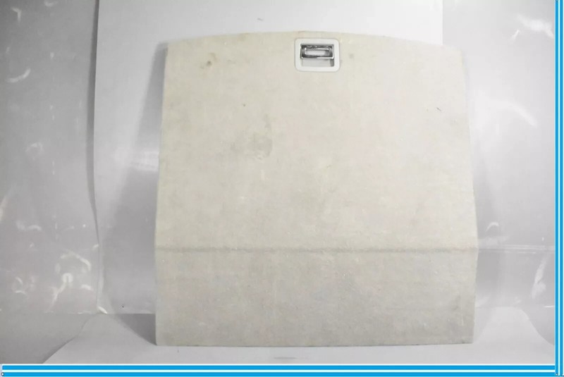 11-14 Porsche Cayenne 958 Hybrid S Rear Trunk Floor Carpet Cover Panel Gray OEM