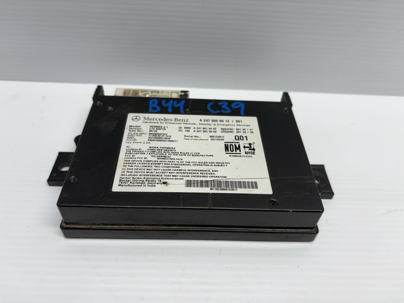 2020 - 2025 MERCEDES GLE350 V167 MOBILE PHONE CONTROL MODULE OEM A2479009012