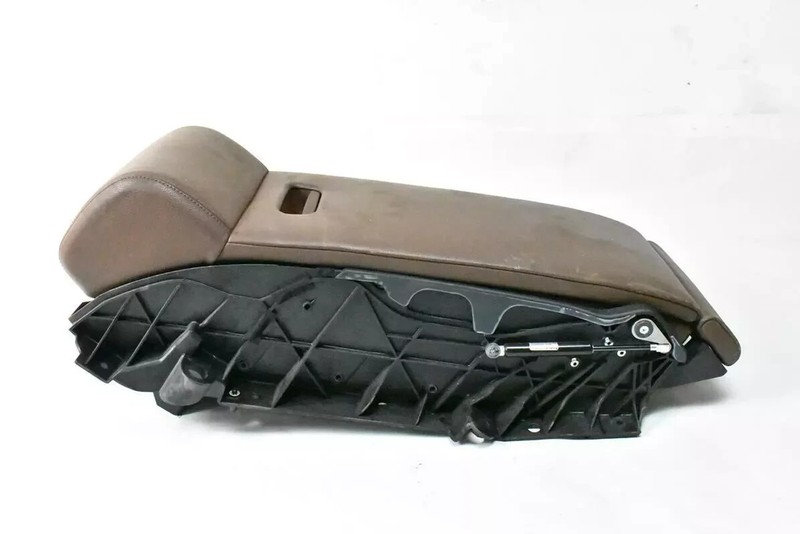 11-15 Audi A8 D4 Rear Seat Center Console Armrest Arm Rest & Cup Holder OEM