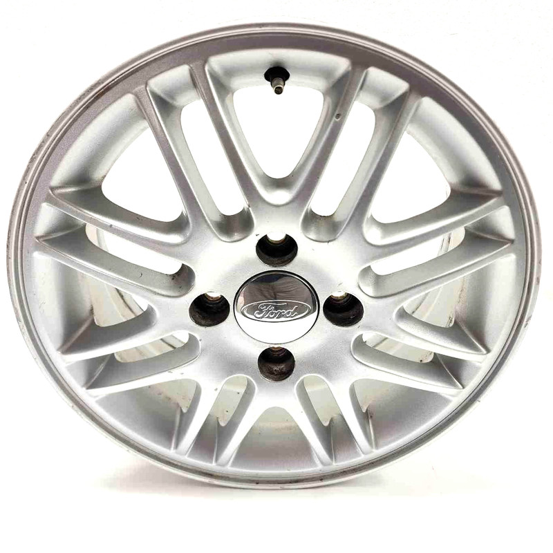2005 Focus 15" 16 Spoke Aluminum Wheel Rim Light Scratches OEM YS4Z1007DA