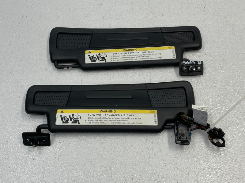 2012-2016 Mercedes SLK250 SLK350 Left & Right Sunvisor Sun Visor Set 1495 OEM