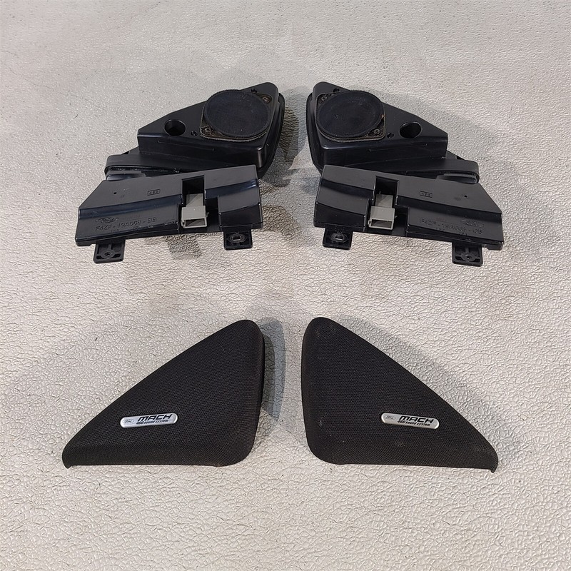 94-98 Mustang Mach 460 Audio Door Speakers Tweeters Lh Rh Set Oem Aa7482