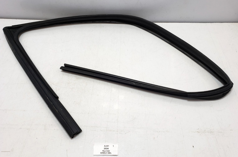 ✅ 22-24 Hyundai IONIQ 5 SEL Front Left Window Glass Run Channel Seal 32k